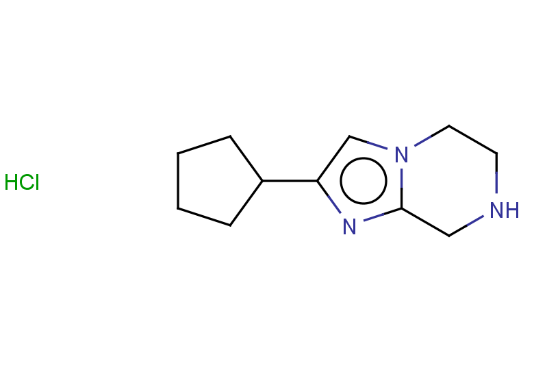 2-cyclopentyl-5H,6H,7H,8H-imidazo[1,2-a]pyrazine hydrochloride