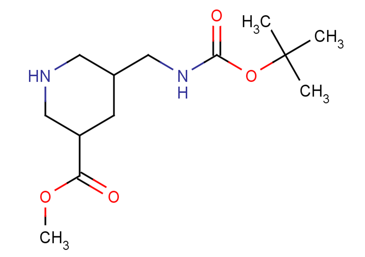 methyl 5-({[(tert-butoxy)carbonyl]amino}methyl)piperidine-3-carboxylate, Mixture of diastereomers