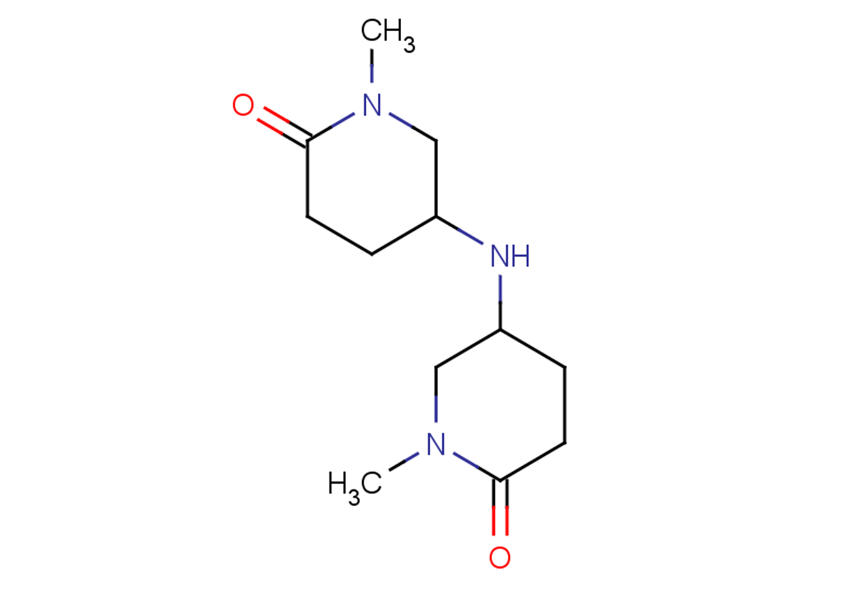 1-methyl-5-[(1-methyl-6-oxopiperidin-3-yl)amino]piperidin-2-one