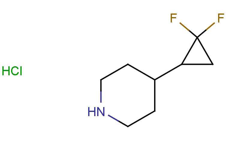 4-(2,2-difluorocyclopropyl)piperidine hydrochloride