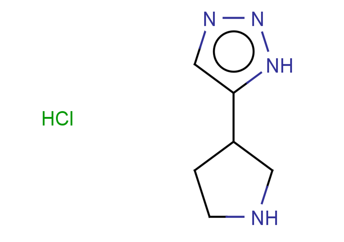 5-(pyrrolidin-3-yl)-1H-1,2,3-triazole hydrochloride