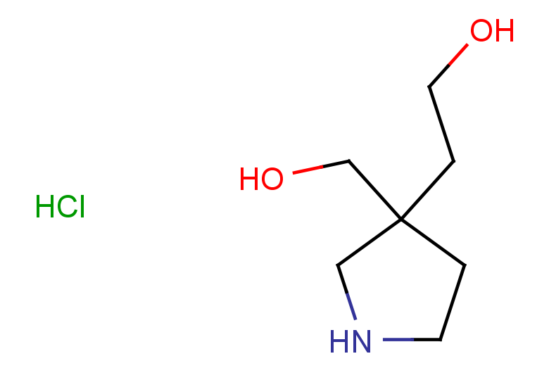 2-[3-(hydroxymethyl)pyrrolidin-3-yl]ethan-1-ol hydrochloride