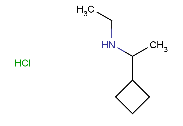 (1-cyclobutylethyl)(ethyl)amine hydrochloride