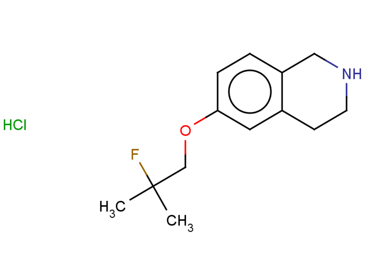 6-(2-fluoro-2-methylpropoxy)-1,2,3,4-tetrahydroisoquinoline hydrochloride