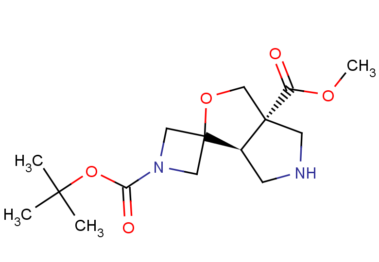 rac-1-tert-butyl 3'a-methyl (3'aR,6'aR)-hexahydrospiro[azetidine-3,1'-furo[3,4-c]pyrrole]-1,3'a-dicarboxylate