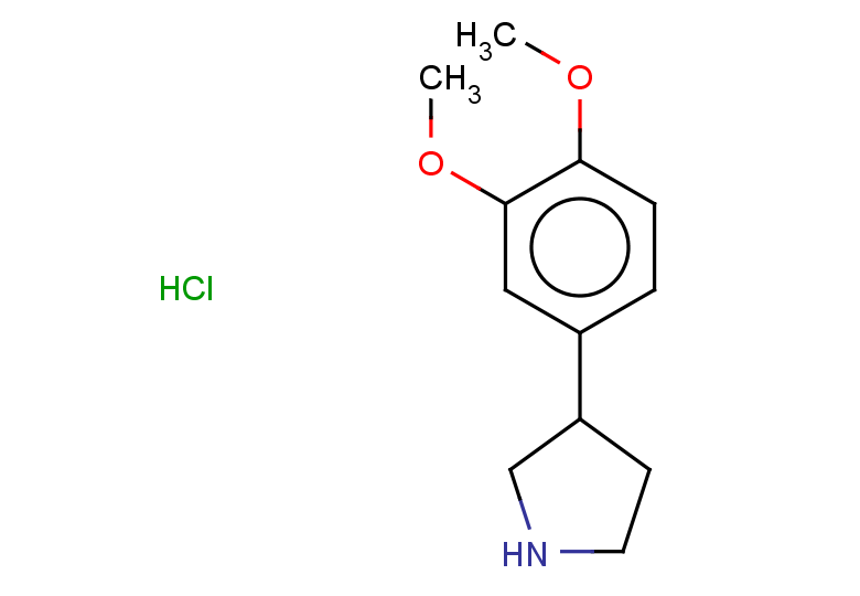 3-(3,4-dimethoxyphenyl)pyrrolidine hydrochloride