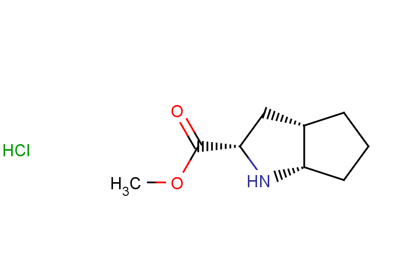 methyl (2S,3aS,6aS)-octahydrocyclopenta[b]pyrrole-2-carboxylate hydrochloride