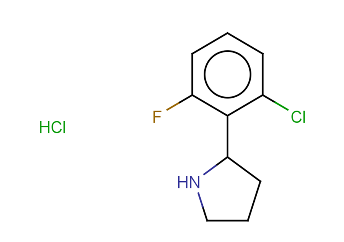 2-(2-chloro-6-fluorophenyl)pyrrolidine hydrochloride