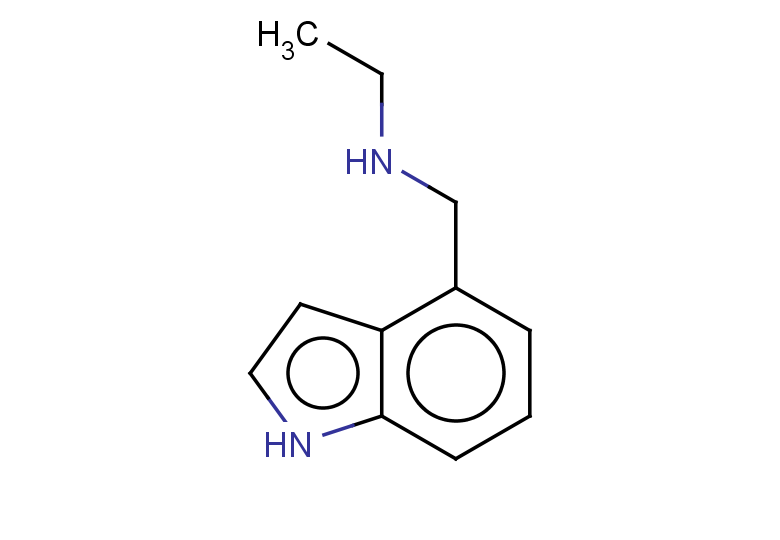 ethyl(1H-indol-4-ylmethyl)amine
