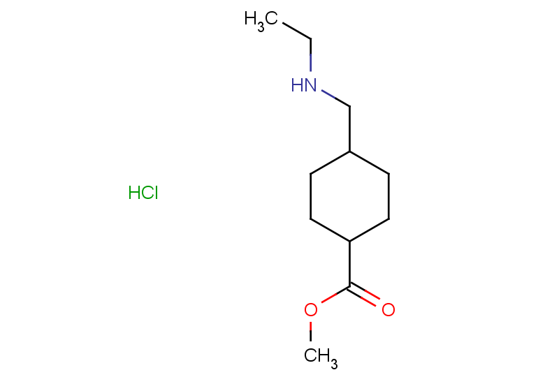 methyl 4-[(ethylamino)methyl]cyclohexane-1-carboxylate hydrochloride