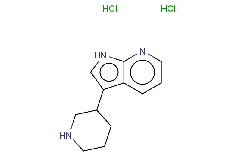 3-{1H-pyrrolo[2,3-b]pyridin-3-yl}piperidine dihydrochloride
