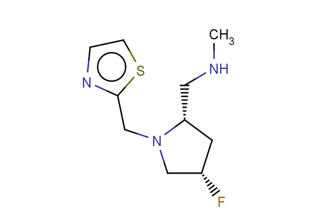{[(2S,4S)-4-fluoro-1-[(1,3-thiazol-2-yl)methyl]pyrrolidin-2-yl]methyl}(methyl)amine