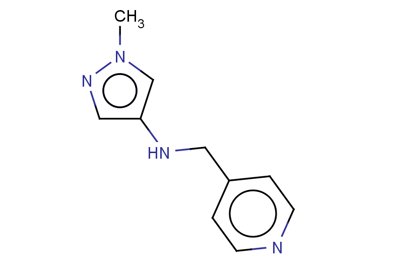 1-methyl-N-(pyridin-4-ylmethyl)-1H-pyrazol-4-amine