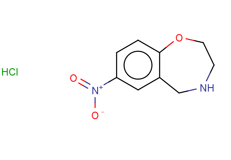 7-nitro-2,3,4,5-tetrahydro-1,4-benzoxazepine hydrochloride