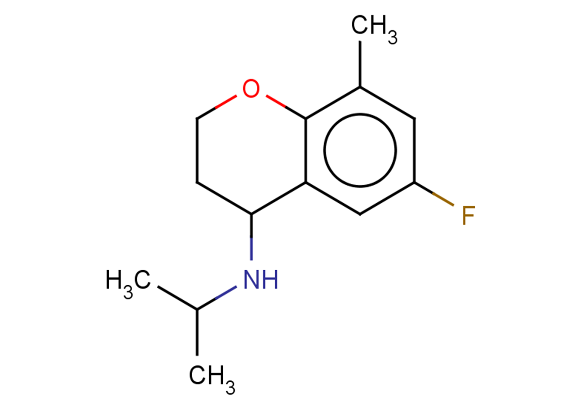 6-fluoro-8-methyl-N-(propan-2-yl)-3,4-dihydro-2H-1-benzopyran-4-amine
