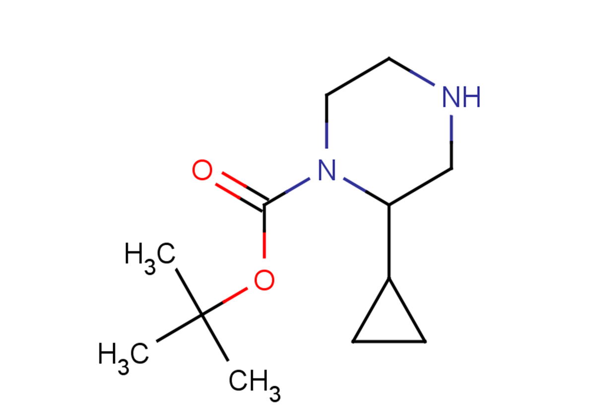 tert-butyl 2-cyclopropylpiperazine-1-carboxylate