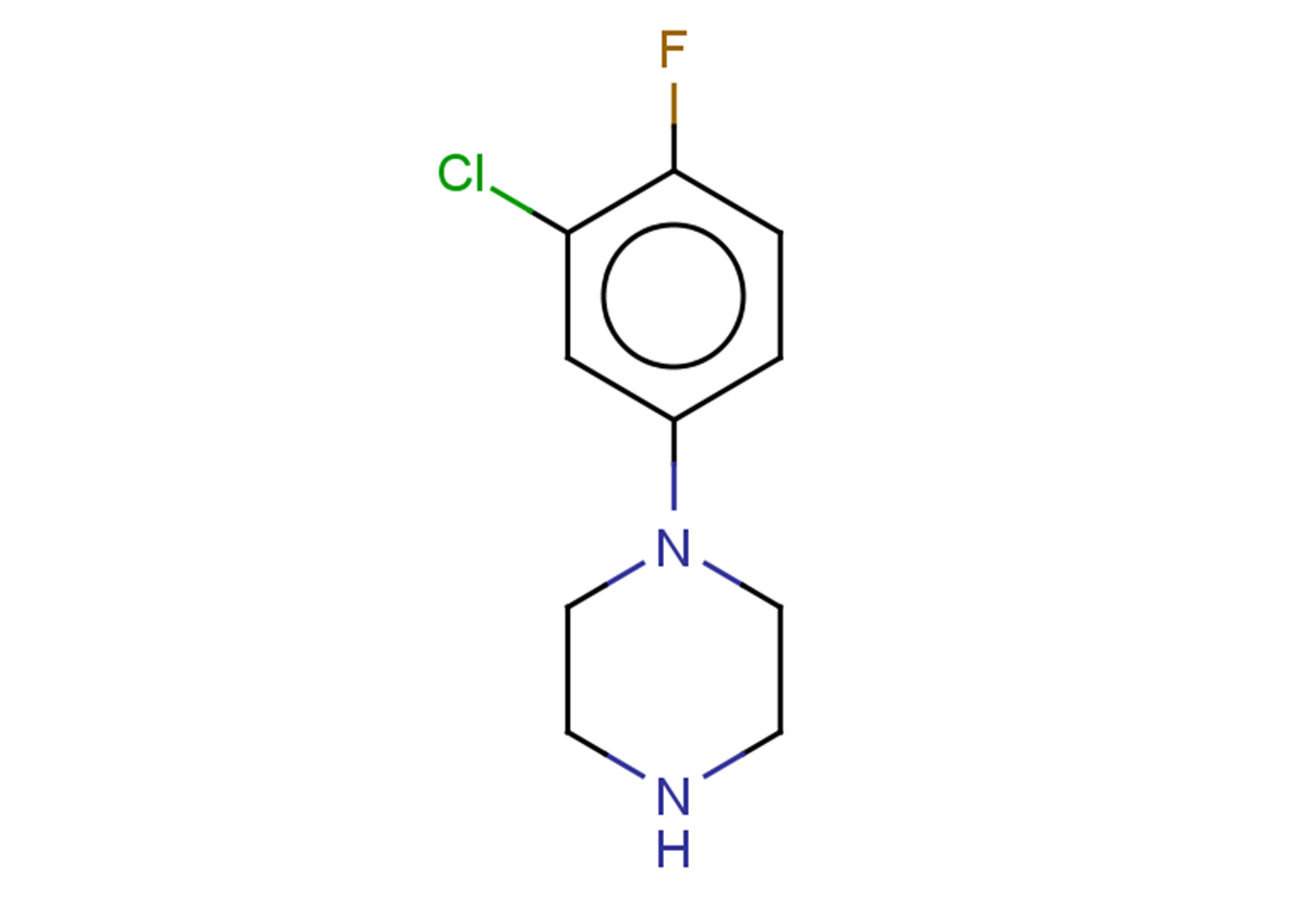 1-(3-chloro-4-fluorophenyl)piperazine