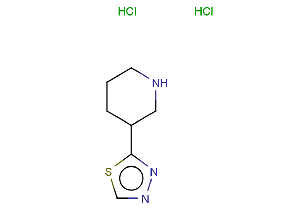 3-(1,3,4-thiadiazol-2-yl)piperidine dihydrochloride