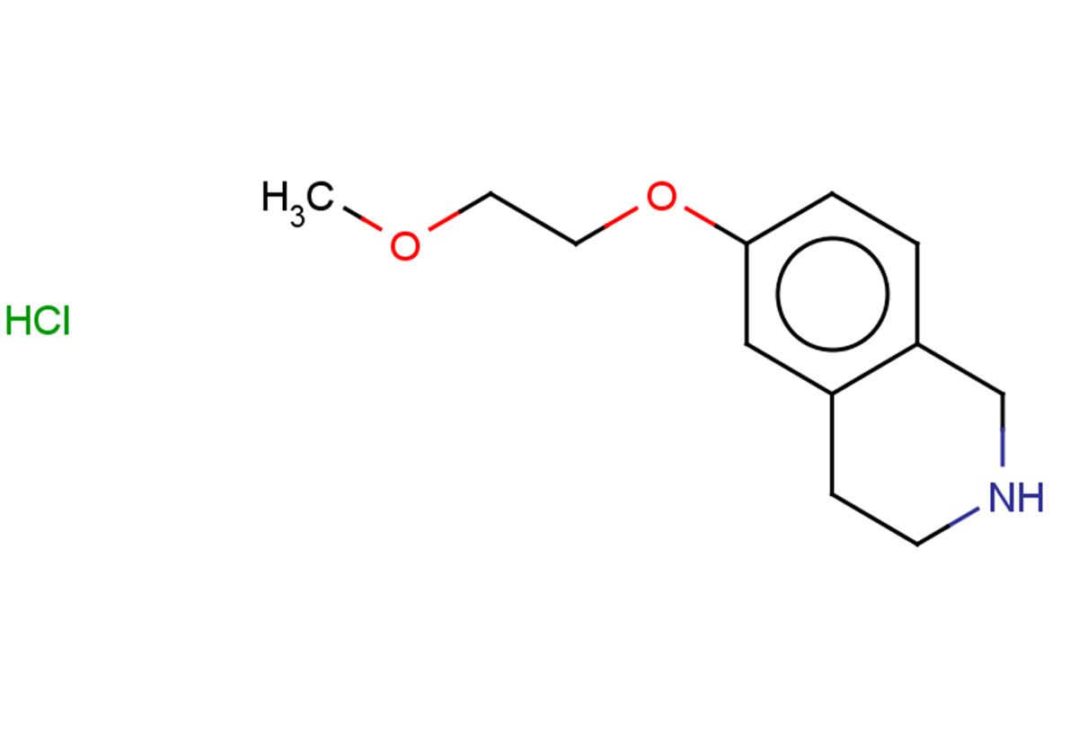 6-(2-methoxyethoxy)-1,2,3,4-tetrahydroisoquinoline hydrochloride