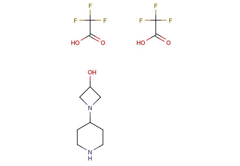 1-(piperidin-4-yl)azetidin-3-ol, bis(trifluoroacetic acid)