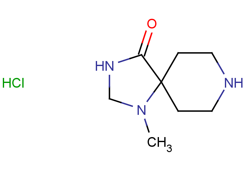 1-methyl-1,3,8-triazaspiro[4.5]decan-4-one hydrochloride