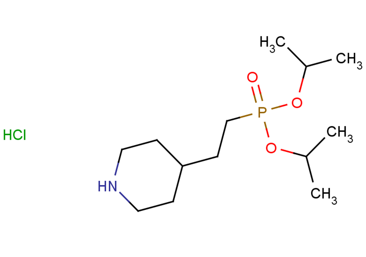 bis(propan-2-yl) [2-(piperidin-4-yl)ethyl]phosphonate hydrochloride