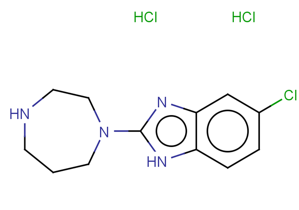 5-chloro-2-(1,4-diazepan-1-yl)-1H-1,3-benzodiazole dihydrochloride