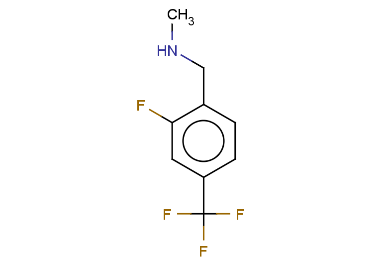 {[2-fluoro-4-(trifluoromethyl)phenyl]methyl}(methyl)amine