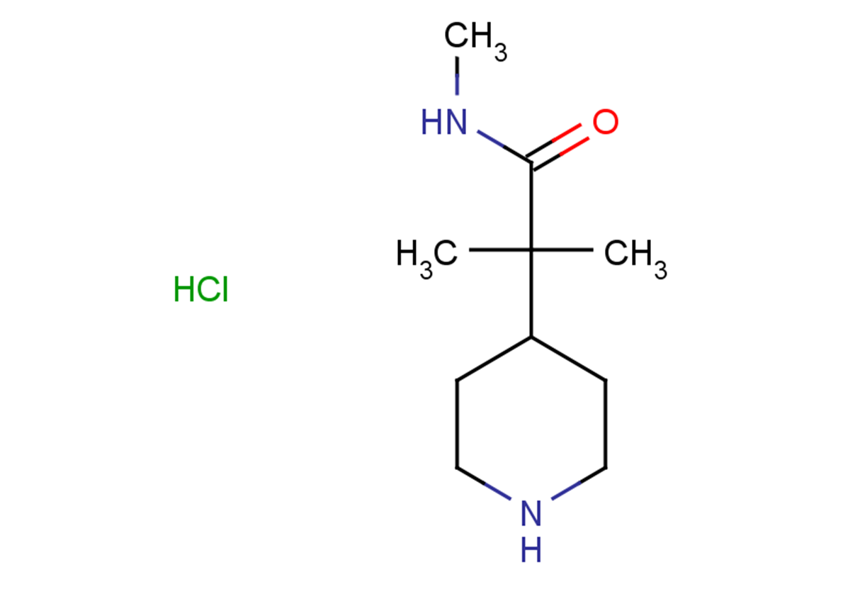 N,2-dimethyl-2-(piperidin-4-yl)propanamide hydrochloride