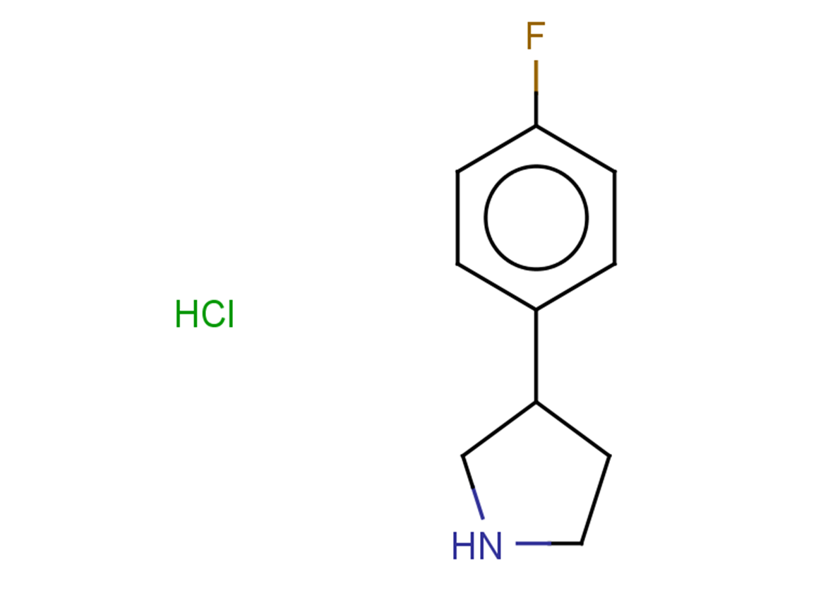 3-(4-fluorophenyl)pyrrolidine hydrochloride