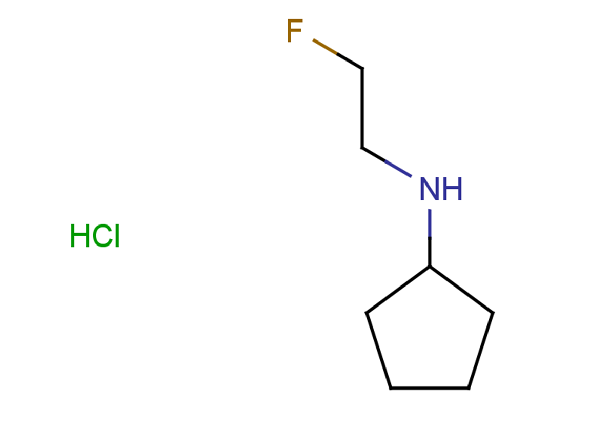 N-(2-fluoroethyl)cyclopentanamine hydrochloride
