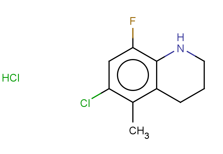 6-chloro-8-fluoro-5-methyl-1,2,3,4-tetrahydroquinoline hydrochloride
