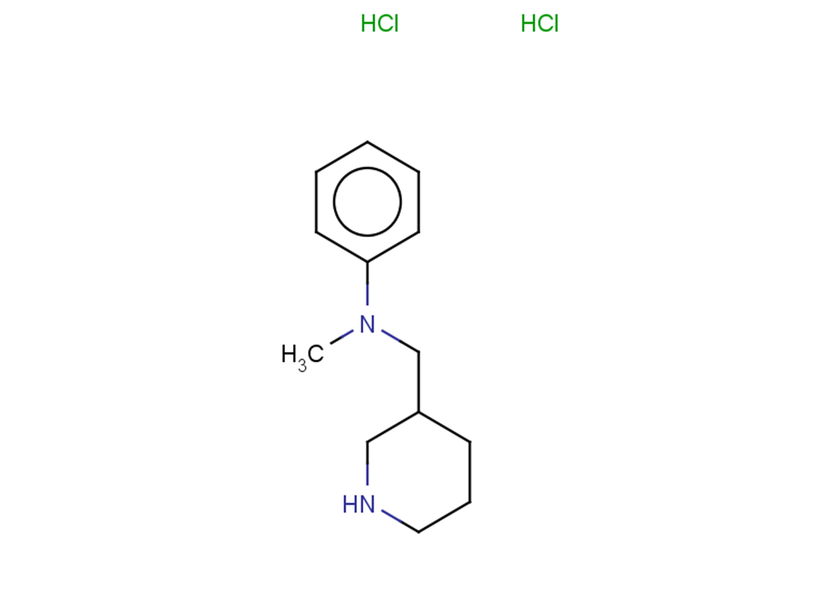 N-methyl-N-[(piperidin-3-yl)methyl]aniline dihydrochloride
