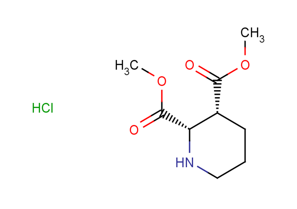 rac-2,3-dimethyl (2R,3S)-piperidine-2,3-dicarboxylate hydrochloride, cis