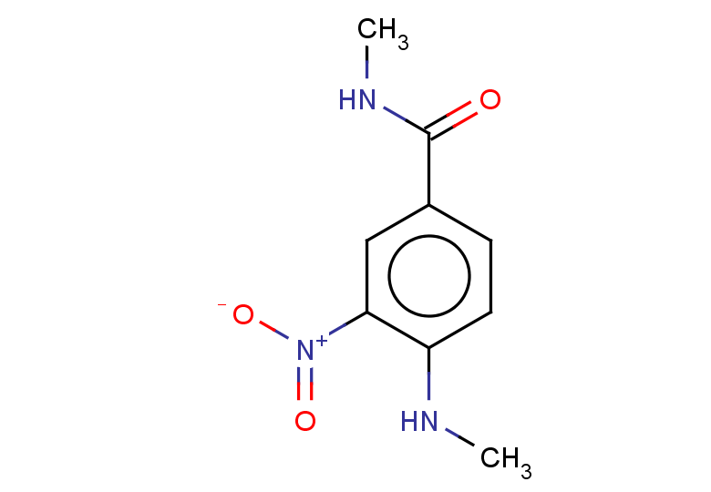 N-methyl-4-(methylamino)-3-nitrobenzamide