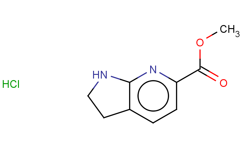 methyl 1H,2H,3H-pyrrolo[2,3-b]pyridine-6-carboxylate hydrochloride