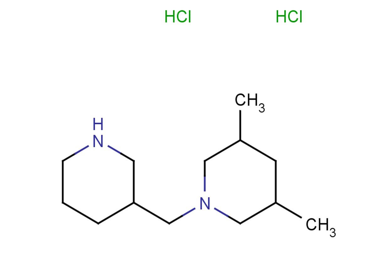 3,5-dimethyl-1-[(piperidin-3-yl)methyl]piperidine dihydrochloride