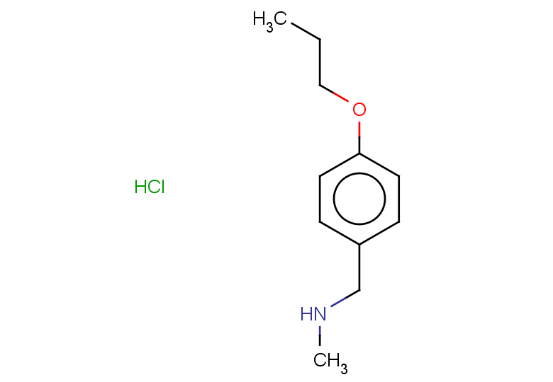 methyl[(4-propoxyphenyl)methyl]amine hydrochloride