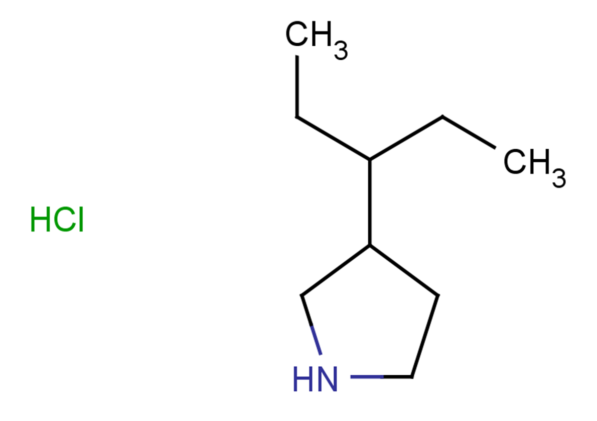 3-(pentan-3-yl)pyrrolidine hydrochloride