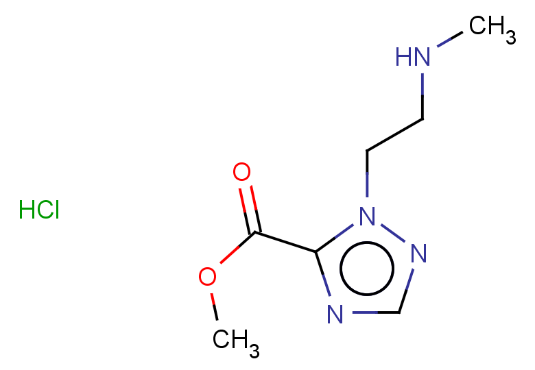 methyl 1-[2-(methylamino)ethyl]-1H-1,2,4-triazole-5-carboxylate hydrochloride