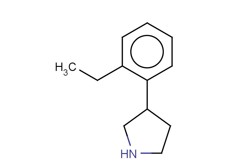 3-(2-ethylphenyl)pyrrolidine