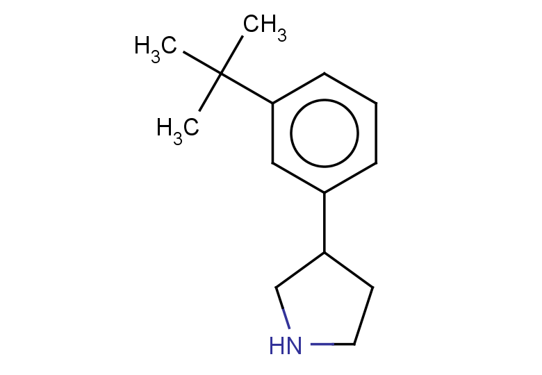 3-(3-tert-butylphenyl)pyrrolidine