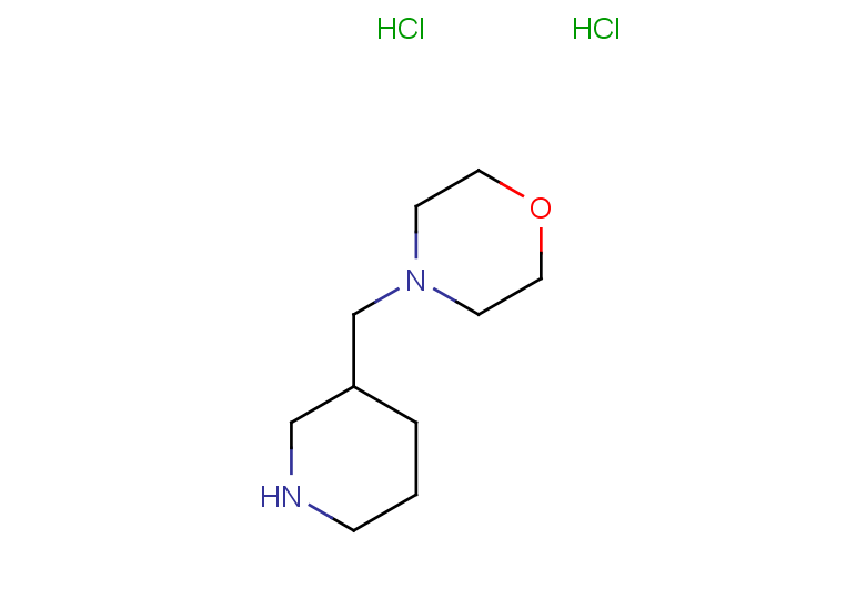 4-(piperidin-3-ylmethyl)morpholine dihydrochloride