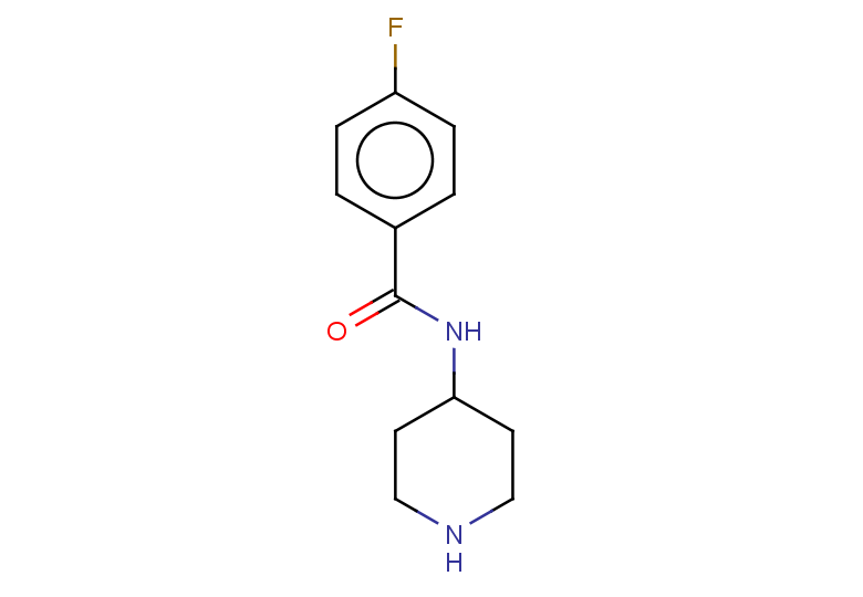 4-fluoro-N-(piperidin-4-yl)benzamide