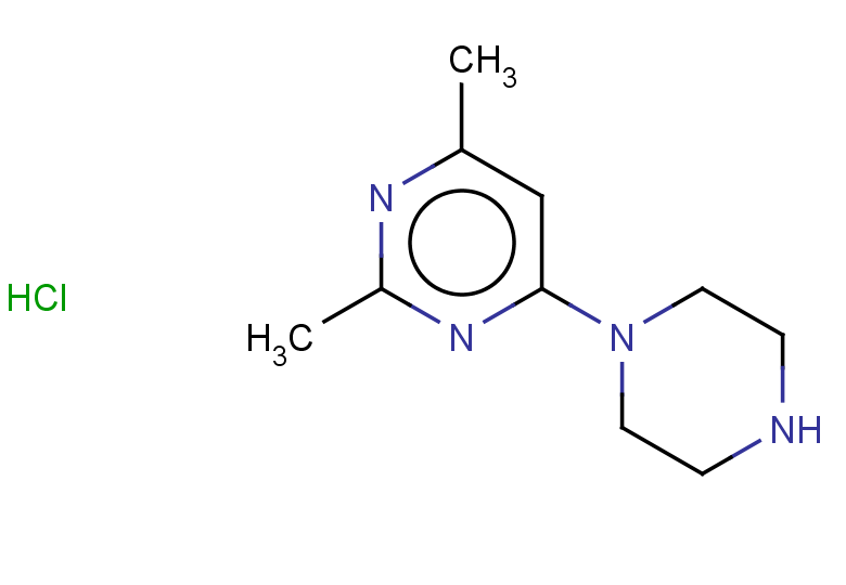2,4-dimethyl-6-(piperazin-1-yl)pyrimidine hydrochloride
