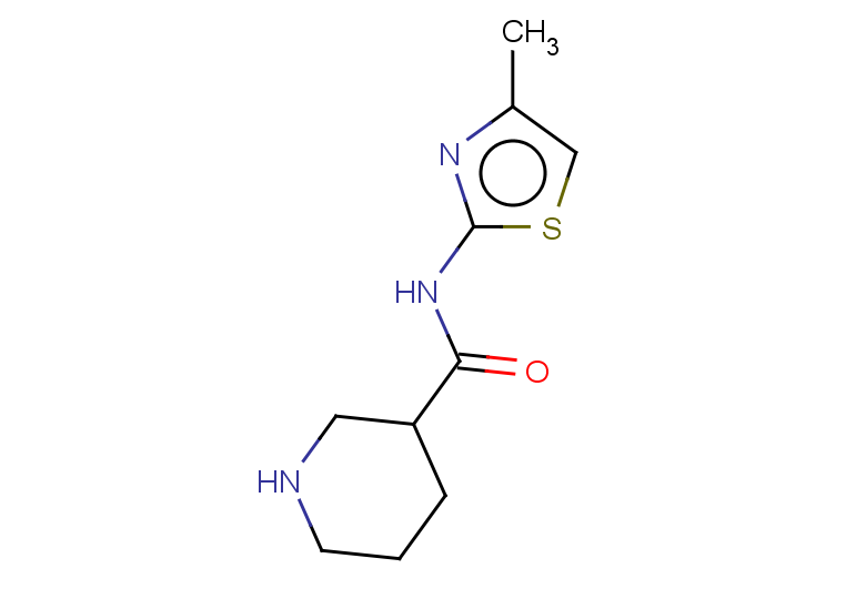 N-(4-methyl-1,3-thiazol-2-yl)piperidine-3-carboxamide
