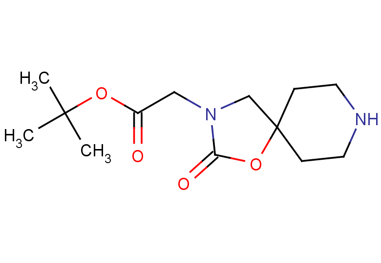 tert-butyl 2-{2-oxo-1-oxa-3,8-diazaspiro[4.5]decan-3-yl}acetate