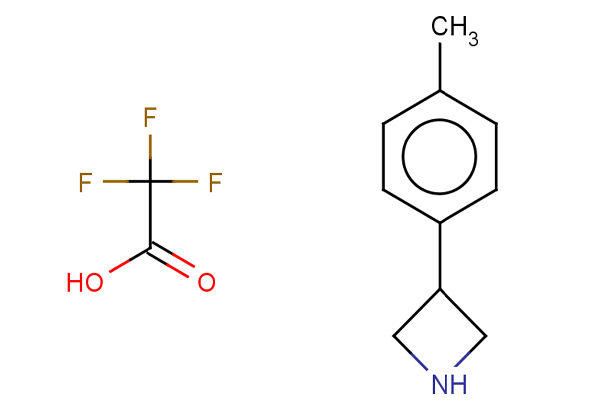 3-(4-methylphenyl)azetidine, trifluoroacetic acid