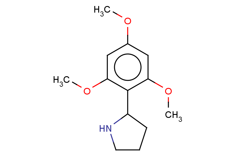 2-(2,4,6-trimethoxyphenyl)pyrrolidine