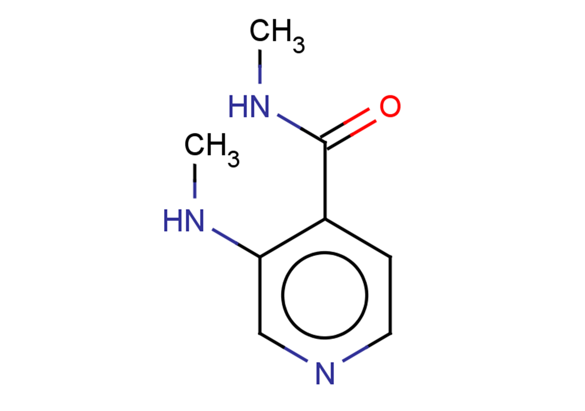 N-methyl-3-(methylamino)pyridine-4-carboxamide